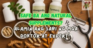 Safe Ba ang Natural Supplements